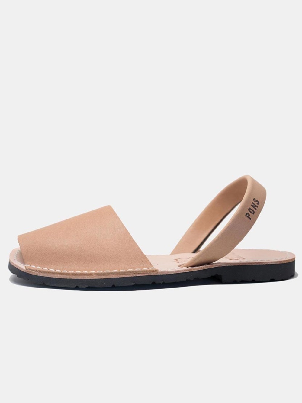 Pons Classic Style Women Tan Avarca Sandals